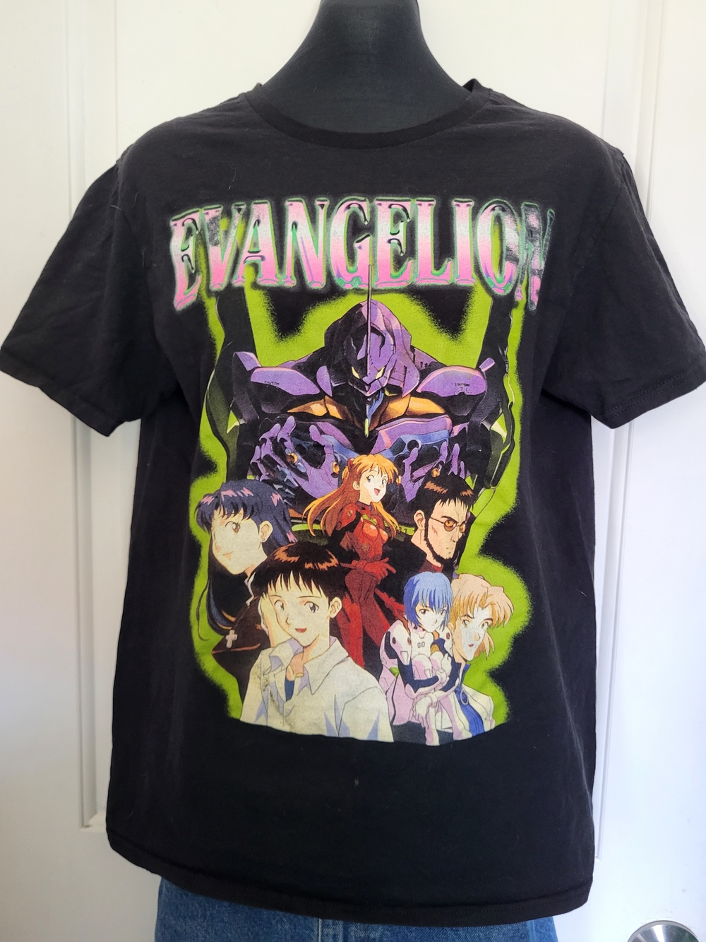 Evangelion Short Sleeve Tee in Black